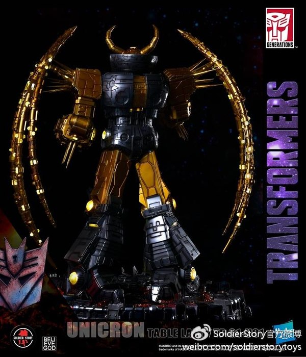 Transformers Generation 1 Unicron Table Lamp From Soldier Story Toys  (19 of 22)